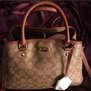 New coach handbag/cross body purse